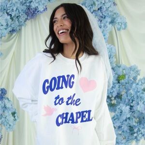 Going to the Chapel Graphic Sweatshirt